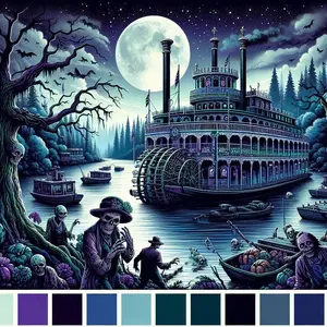 USEDblue-monkey-riverboat-cliffside-temple-portcon2024