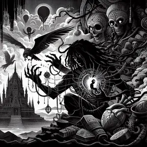 {A Pink Necromancer Double Drabble Poem} 🦄🌸