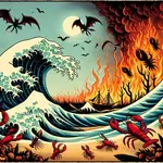 Wishing For Lobster Rolls — A Lesson In Why One Never Makes Wishes In The Presence of Wizards - 🌸{A Pink Necromancer Double-Triple Drabble} 🦄🌸 