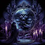 The Cursed Mirror 🌸{A Pink Necromancer Short Story} 🦄🌸