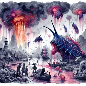 USEDmonsters-sea-slues-flapdoodle-wizards-duel