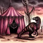 Necromancer of the Parched Sands in the Desert of Diona {A Pink Necromancer Prosimetrum, featuring The City of Slushies} — {NaNoWriMo 2024: Day 27}