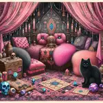 Nightmare Nook, A Pink Necromancer Fiction Short