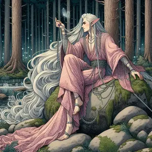 {A Pink Necromancer 7 Part Drabble Serial +some extra}  ⛓️⛓️🔗 ⛓️🔗⛓️⛓️🦄🌸꧁✨🌸🔮⛓️⛓️🔗 ⛓️🔗⛓️⛓️🔮🌸✨꧂