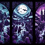 A Mysterious Illness Spreading Through a Village 🌸{A Pink Necromancer Triple Drabble} 🦄🌸