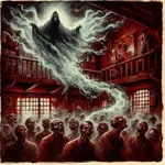 A Zombie Plague in a Run-Down Tavern 