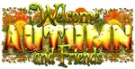 Welcome Autumn Theme Graphics by Ana Terium of Dark & Light Graphics