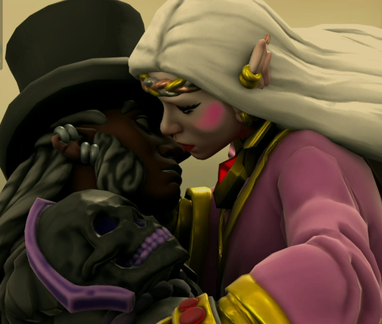 Quaraun-and-BoomFuzzy-kiss Quaraun-and-BoomFuzzy-kiss