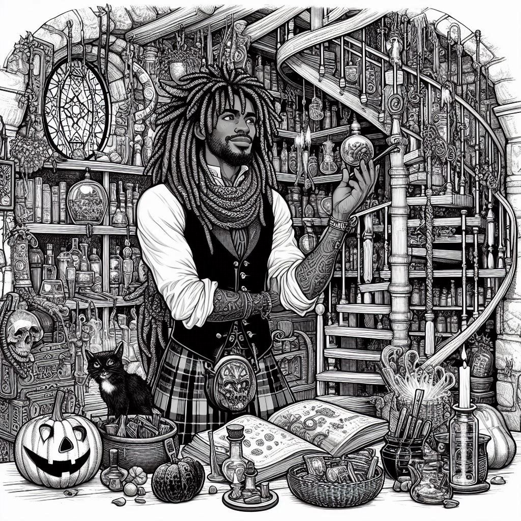 USEDBoomFuzzywizard2-tower2-inside-potions-lab-coloringbook_110