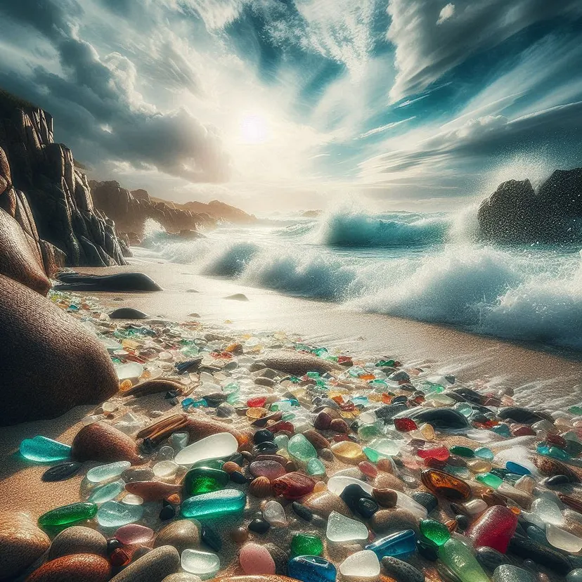 USEDbeach-glass-afterlife-neardeathexperiance-nde