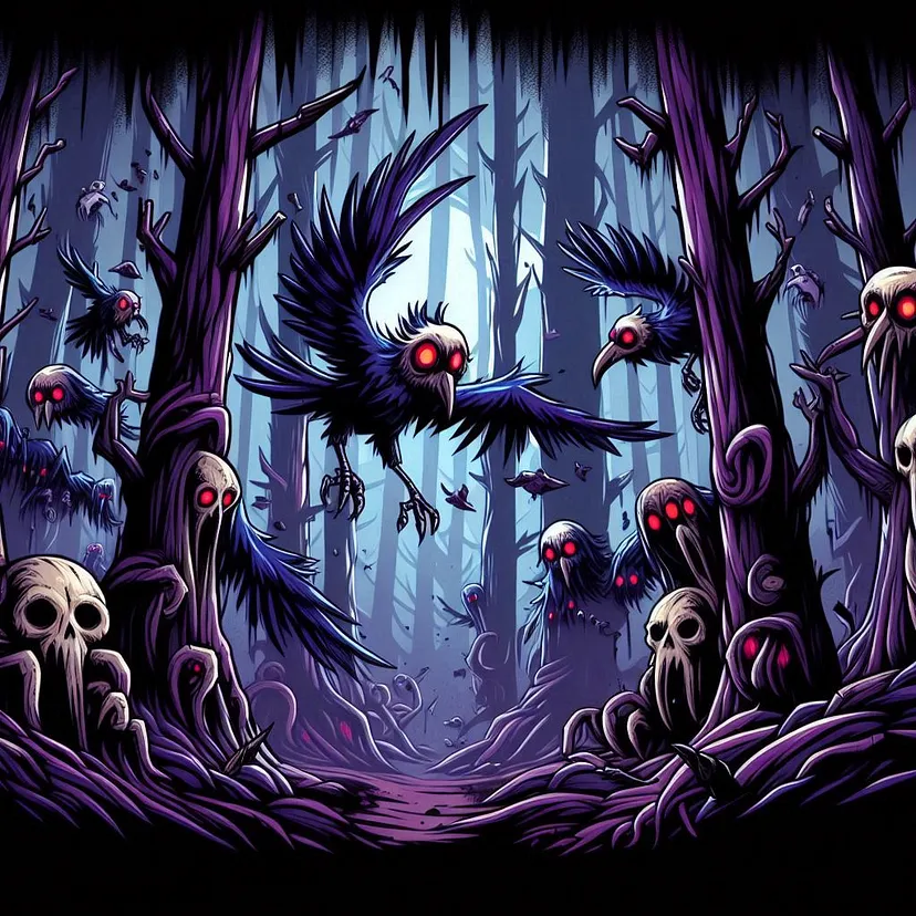 USEDforestno_LostInTheForestOfNoReturnTryingToFindDirections