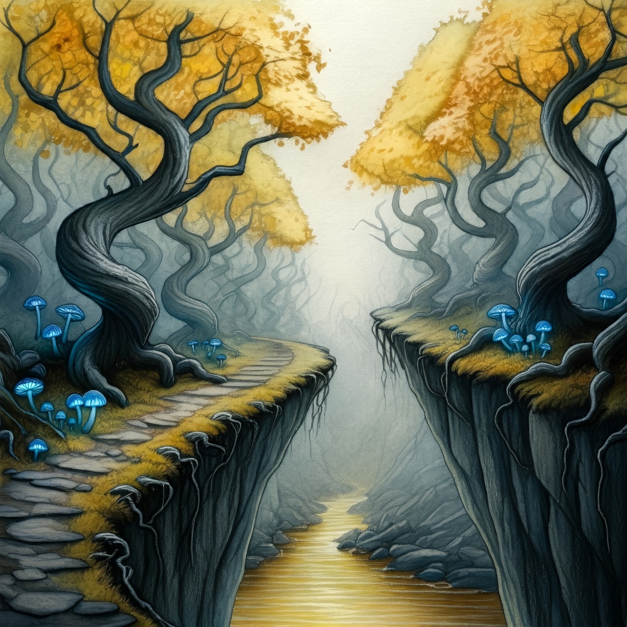 USEDforestofnoreturngoldentrees12PathOfTwistedTrees