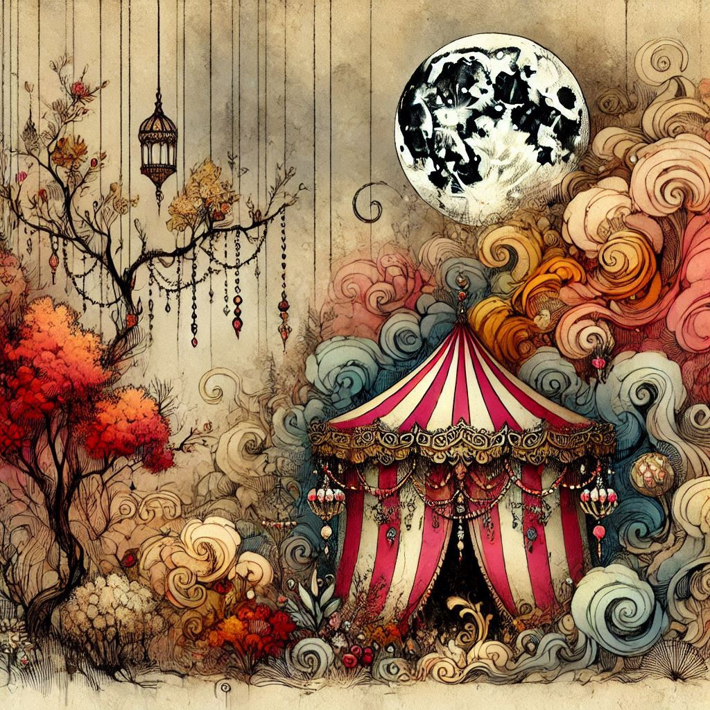 USEDpinksilktent__TheRedHakama