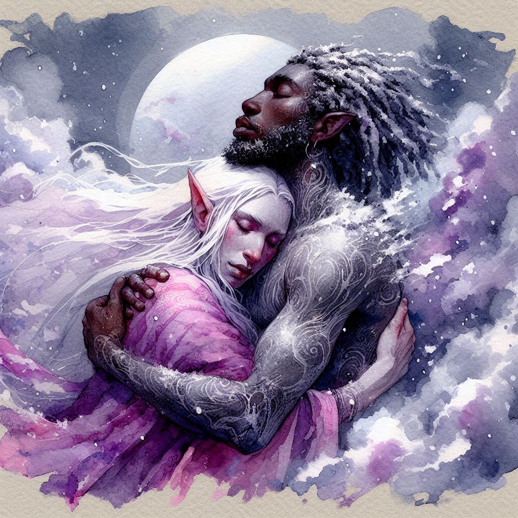 USEDquaraun-and-boomfuzzy-frost-lich-embrace-moon-elf-watercolour-art-wendy-c-allen USEDquaraun-and-boomfuzzy-frost-lich-embrace-moon-elf-watercolour-art-wendy-c-allen