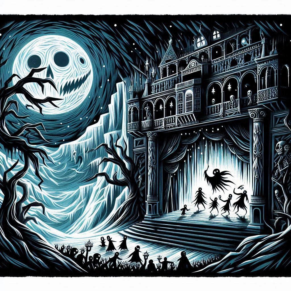 USEDtheatrePinkMarabouTrimmedRainbowLegWarmers