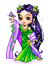 doll-green-dress-purple-hair.gif