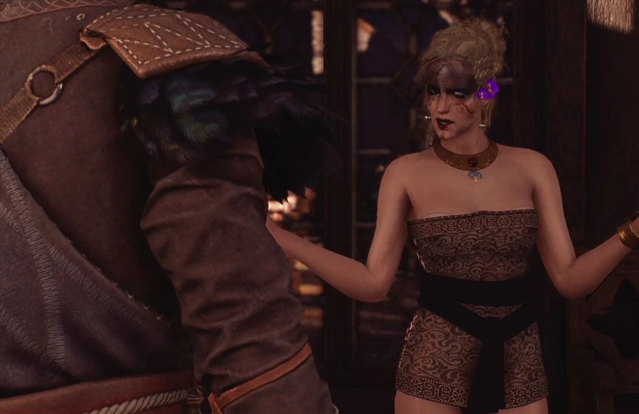 Blue Eyed Blond Ciri The Witcher Series The Avallac H Playthrough